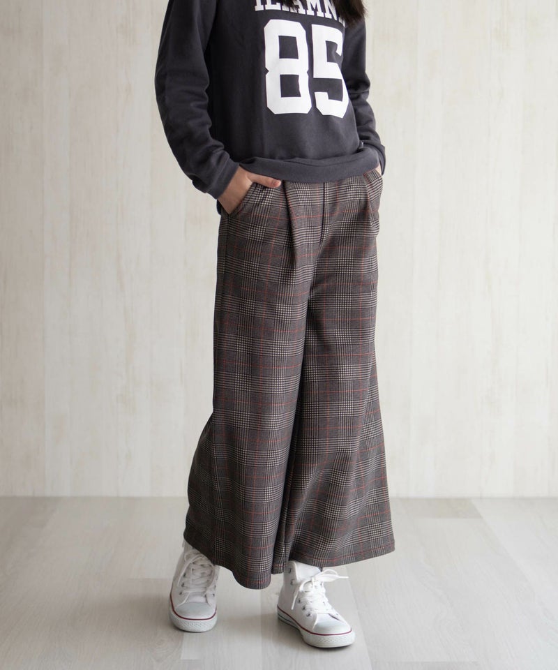 NAVY 温℃ 裏ベロアワイドパンツ キッズ商品画像-13