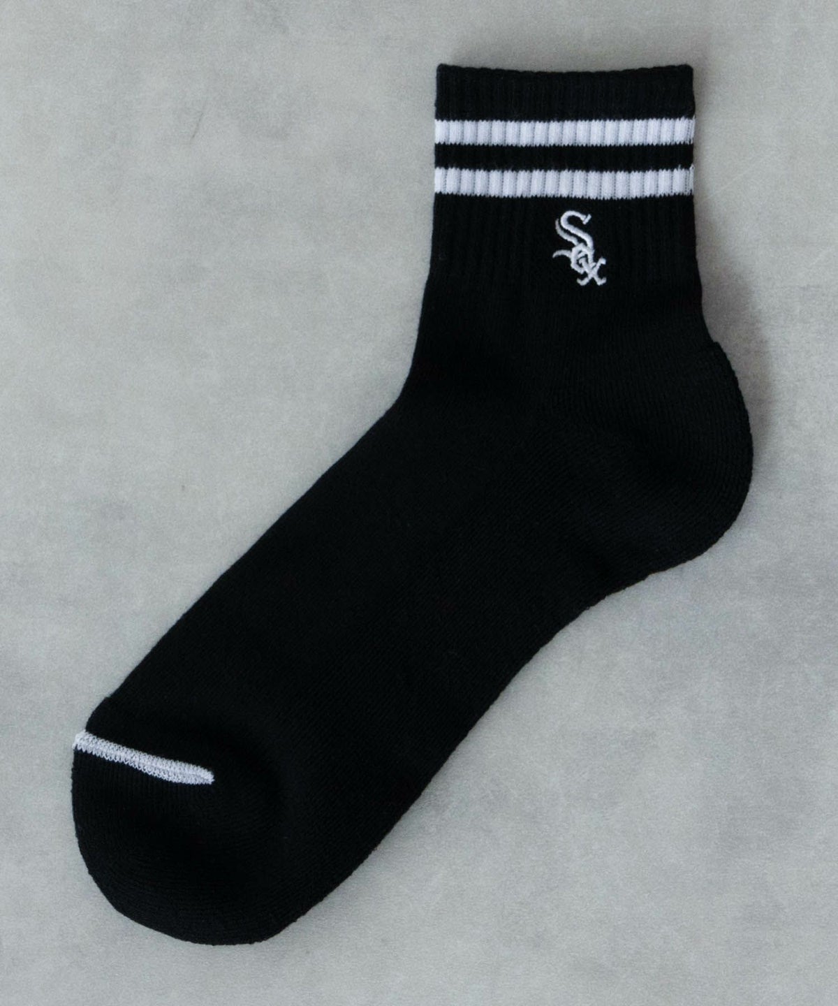 MLB クォーターソックス ライン入り 3足組 メンズ