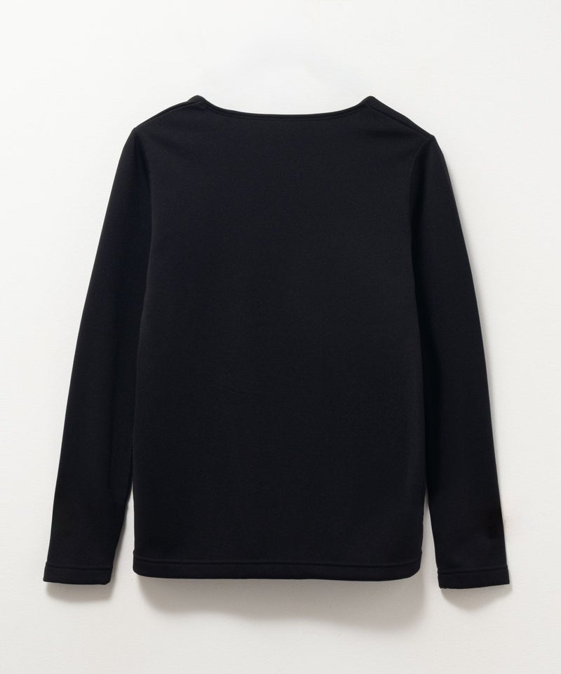 NAVY 温℃ 裏シャギーUネックインナー レディース メール便 対応商品商品画像-2