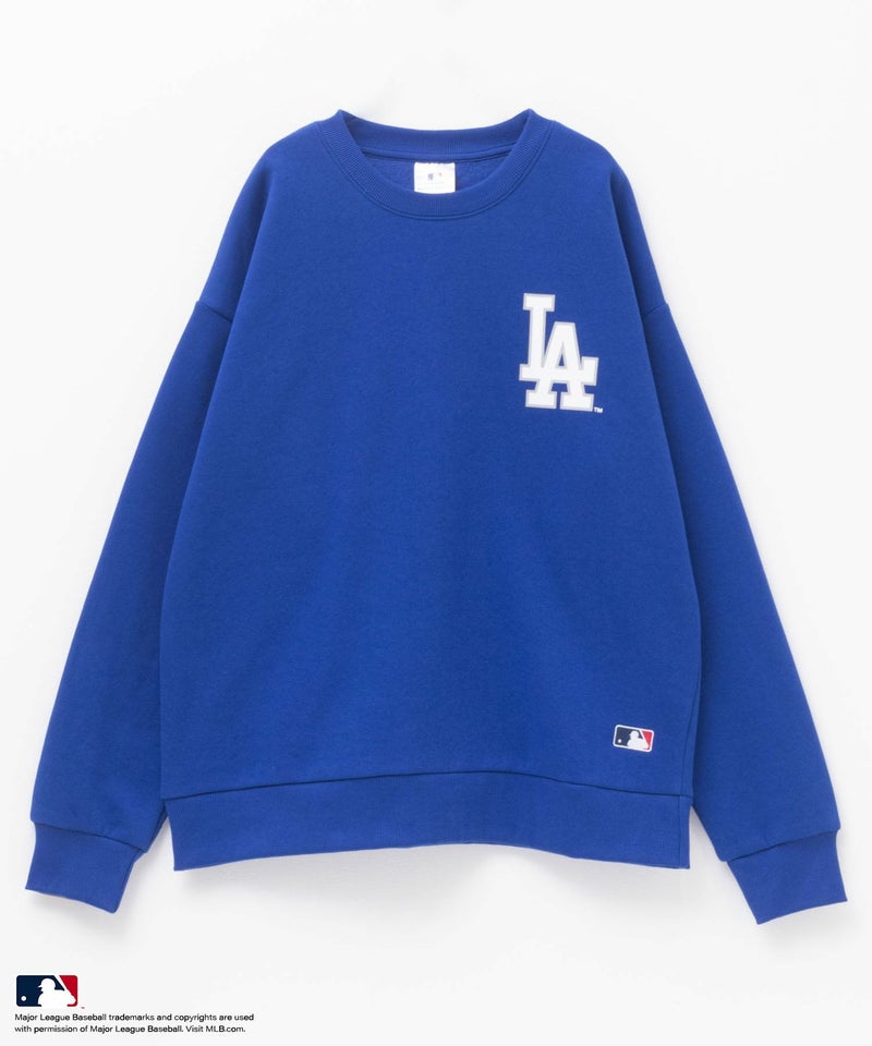 MLB ロゴプリント裏起毛トレーナー キッズ商品画像-1