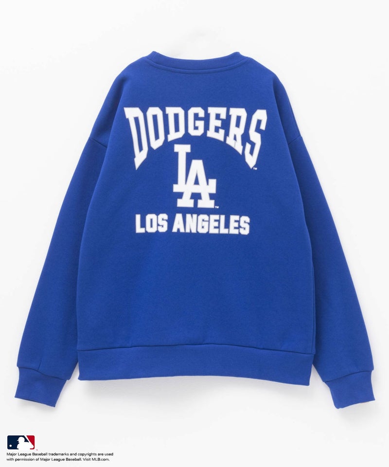 MLB ロゴプリント裏起毛トレーナー キッズ商品画像-2