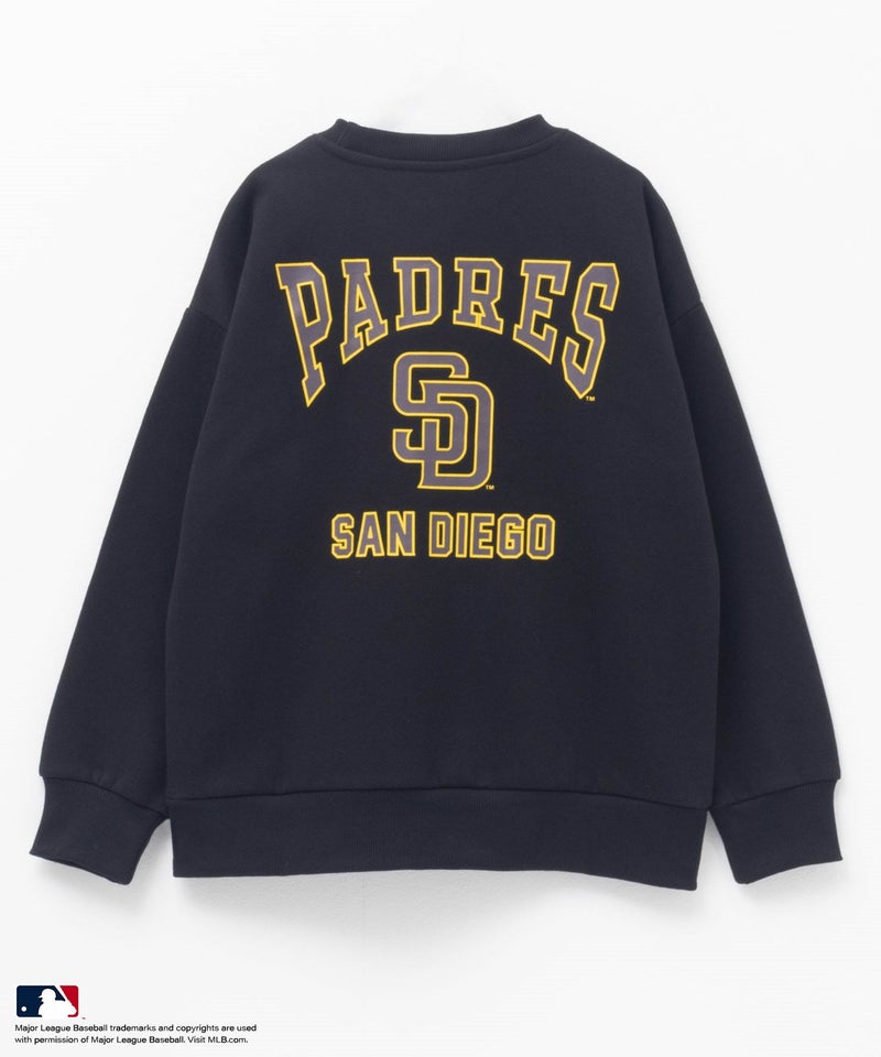 MLB  ロゴプリント裏起毛トレーナー キッズ商品画像-4