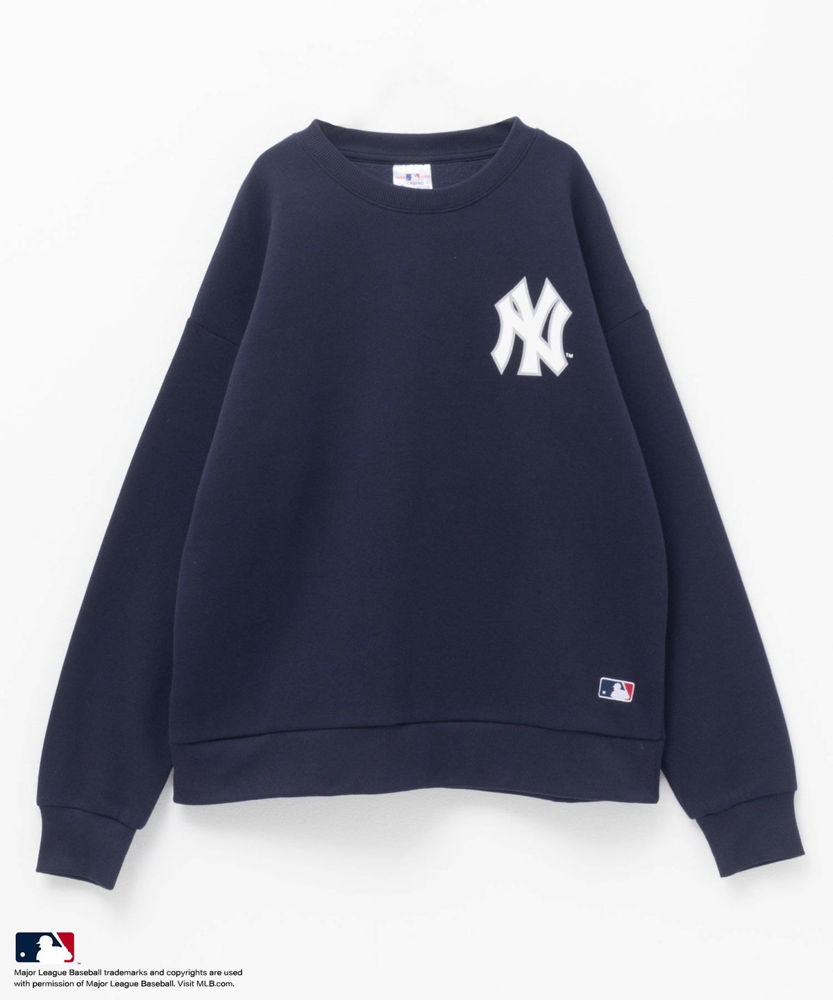 MLB ロゴプリント裏起毛トレーナー キッズ