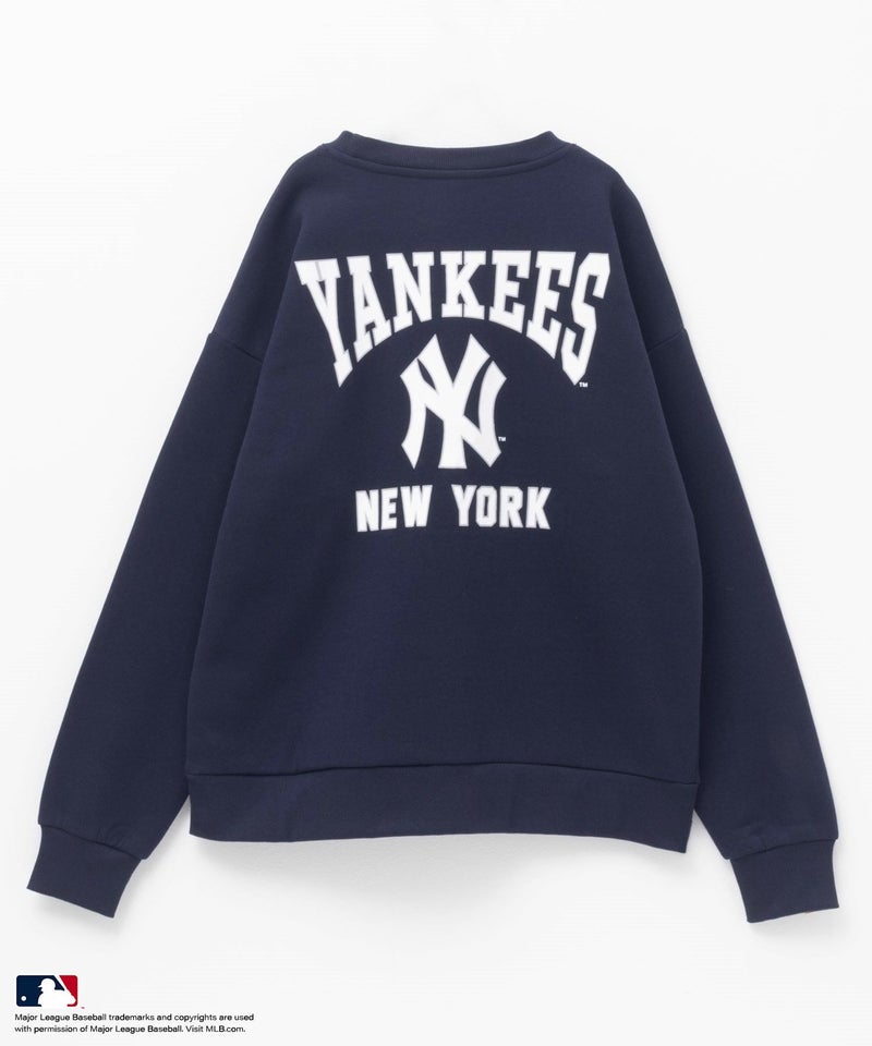 MLB  ロゴプリント裏起毛トレーナー キッズ商品画像-6