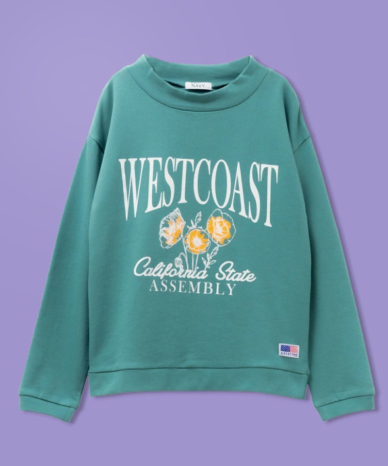 NAVY USコットン裏毛トレーナー キッズ商品画像-1