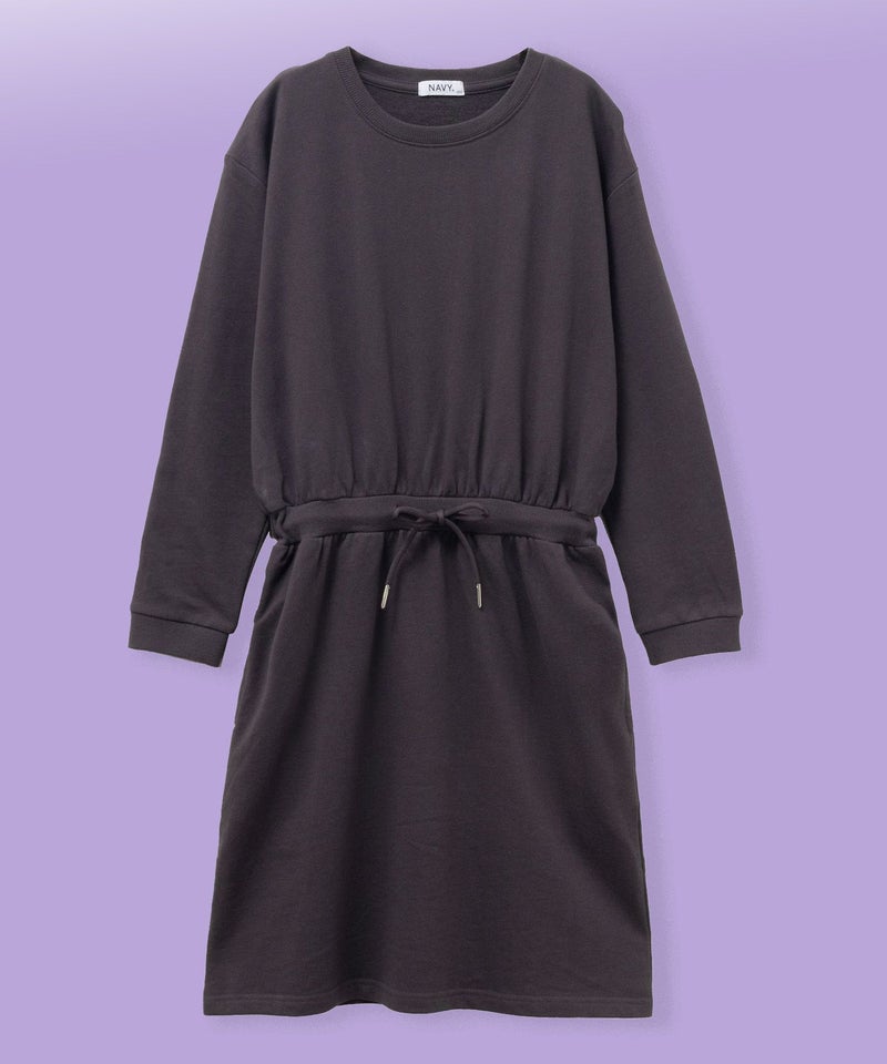 NAVY USコットン裏毛ワンピース キッズ商品画像-1