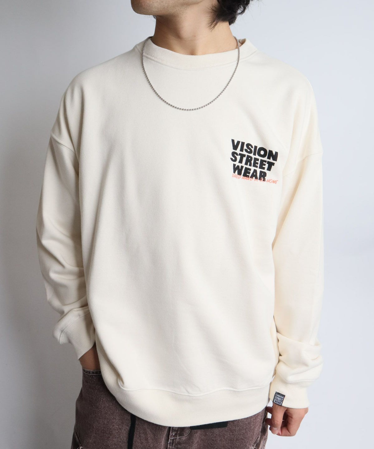 VISION STREET WEAR ゴーストスケータースウェット メンズ