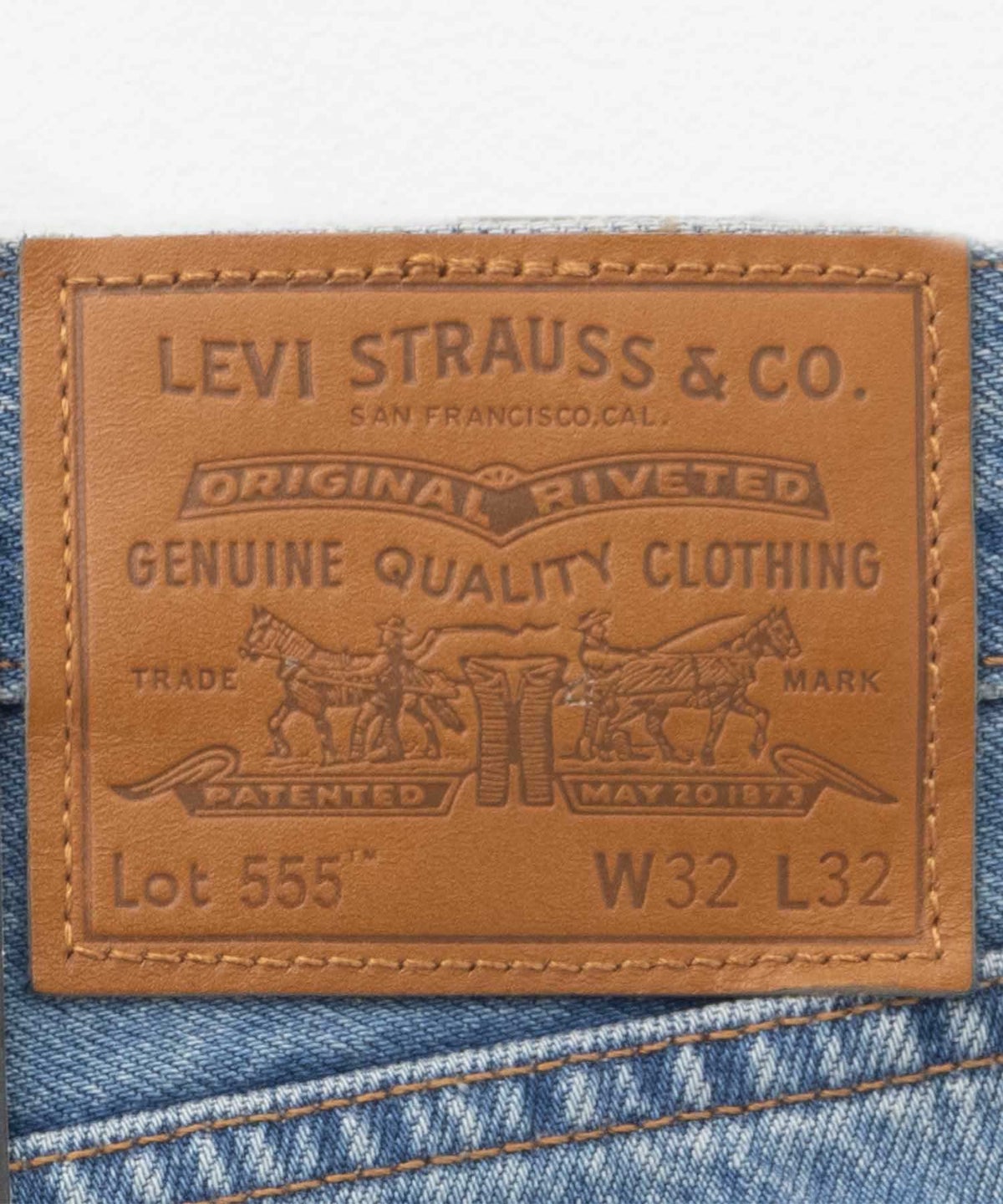 Levi's 555 リラックスストレート メンズ
