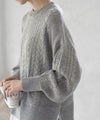 [期間限定knit]nAvy  フェイクレイヤードプルオーバー レディース商品サムネイル-4