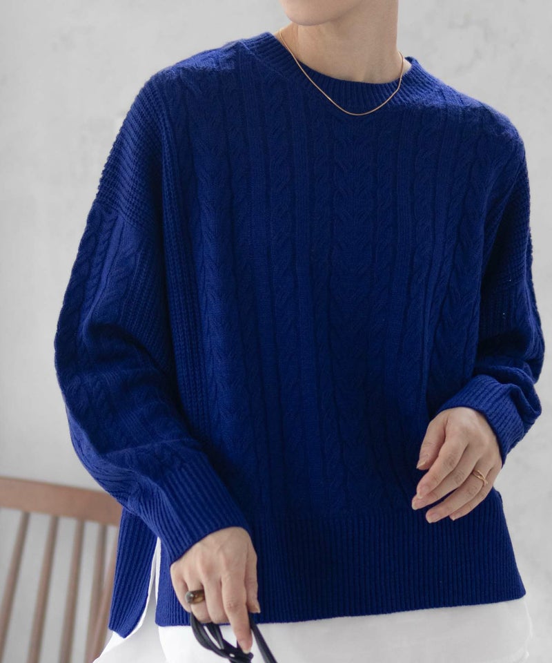 nAvy フェイクレイヤードプルオーバー レディース商品画像-11