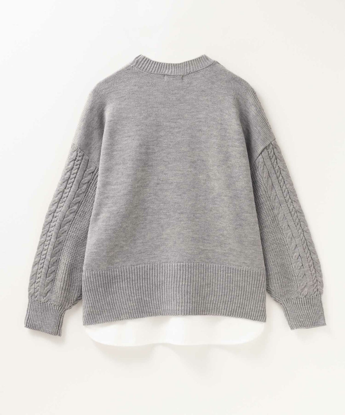 nAvy フェイクレイヤードプルオーバー レディース