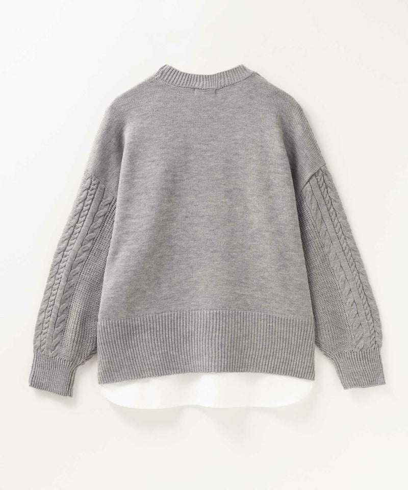 nAvy フェイクレイヤードプルオーバー レディース商品画像-25