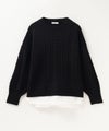 [期間限定knit]nAvy  フェイクレイヤードプルオーバー レディース商品サムネイル-26