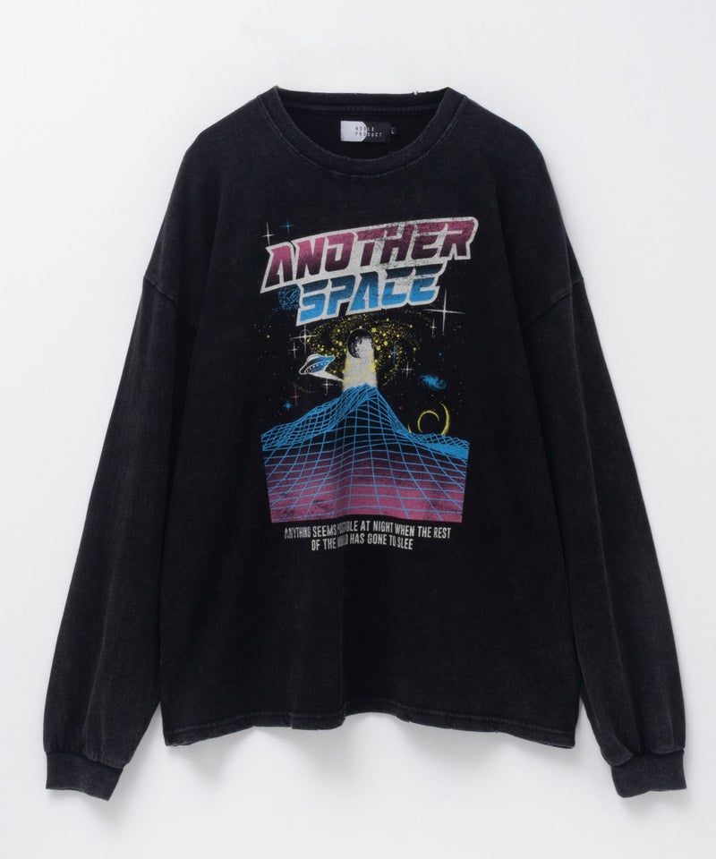 [期間限定価格]NOBLE PRODUCT  スノー加工ムービーTシャツ メンズ商品画像-1