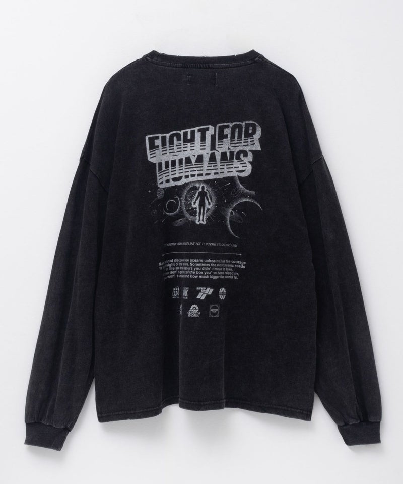 [期間限定価格]NOBLE PRODUCT  スノー加工ムービーTシャツ メンズ商品画像-4