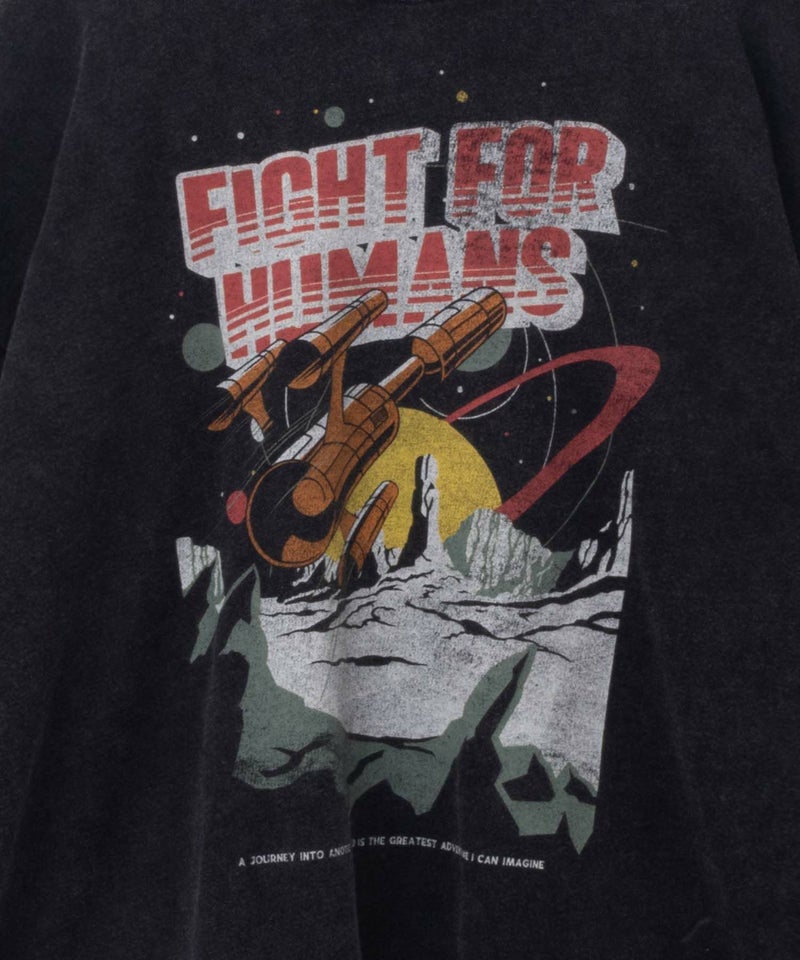 NOBLE PRODUCT スノー加工ムービーTシャツ メンズ商品画像-7