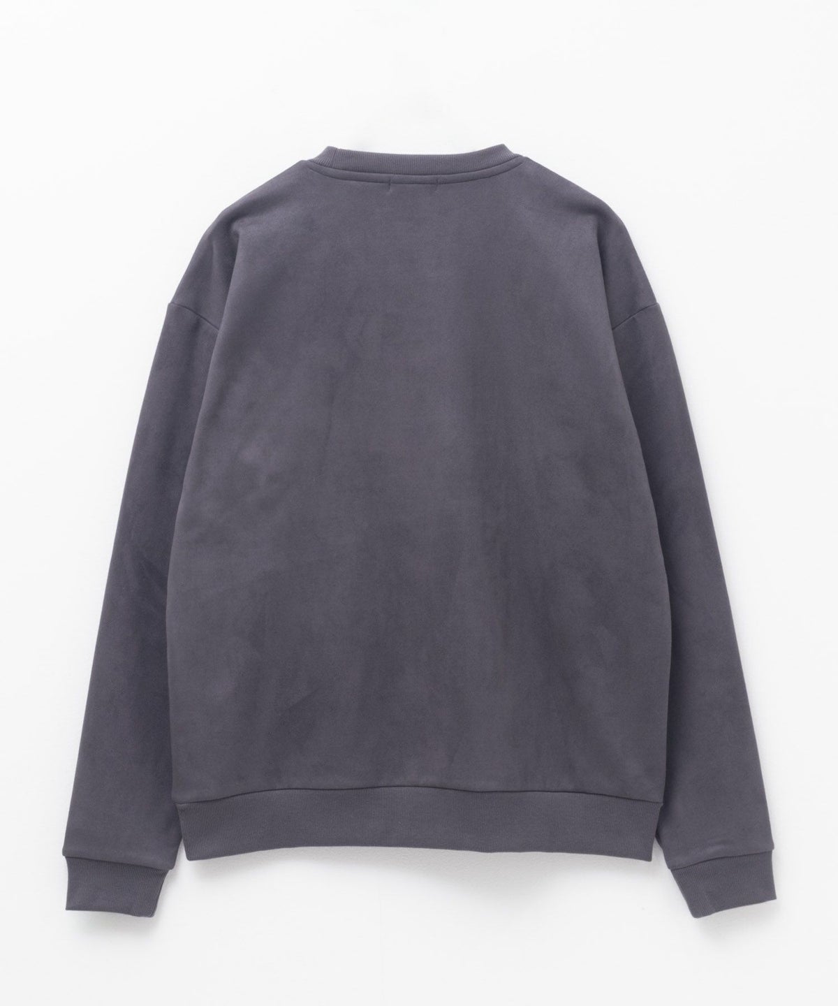 URBAN COLLECTION スエードライク切替プルオーバー メンズ