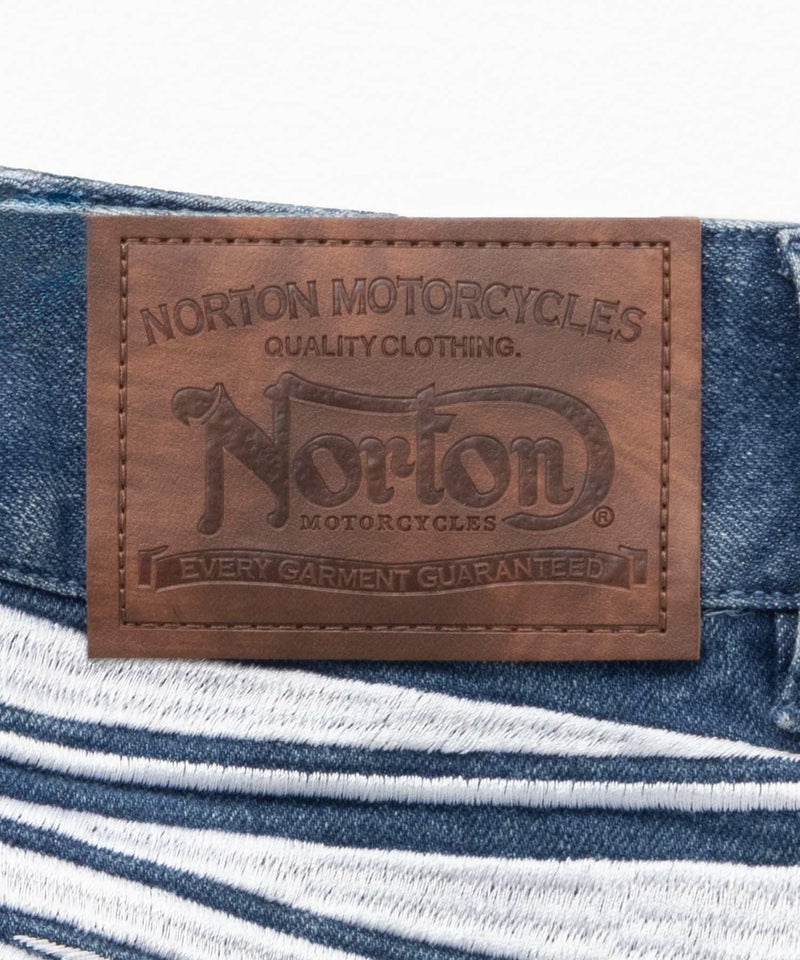 Norton ウイングMAX刺繍ストレッチデニム メンズ商品画像-10