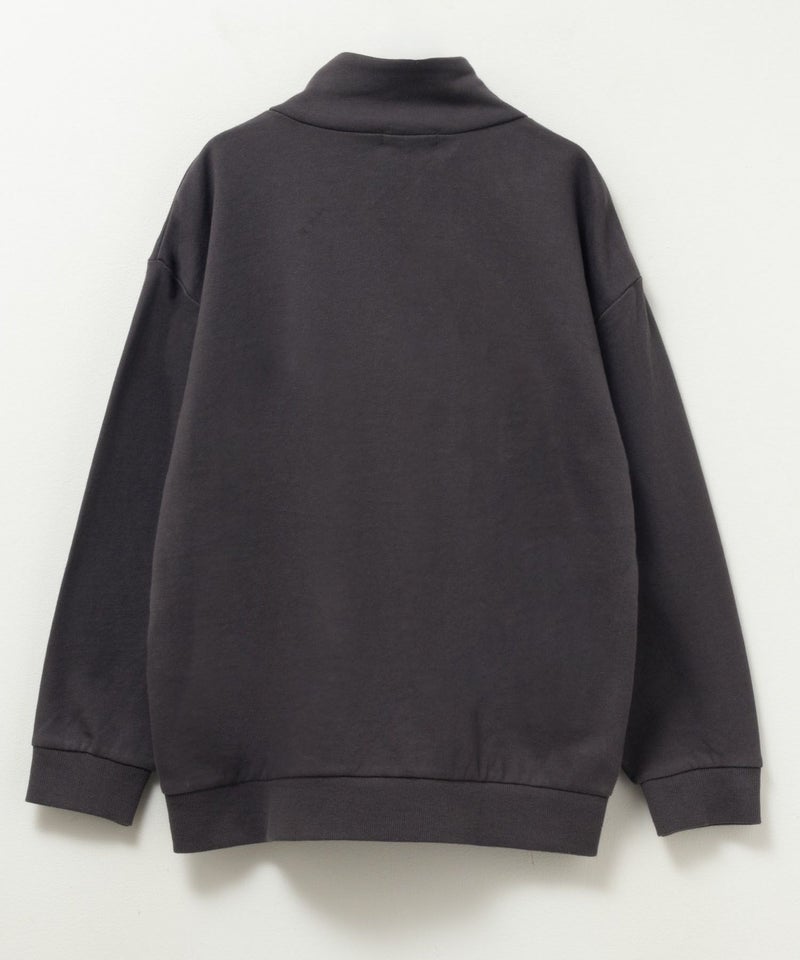 NAVY USコットンハーフジップトレーナー キッズ商品画像-3