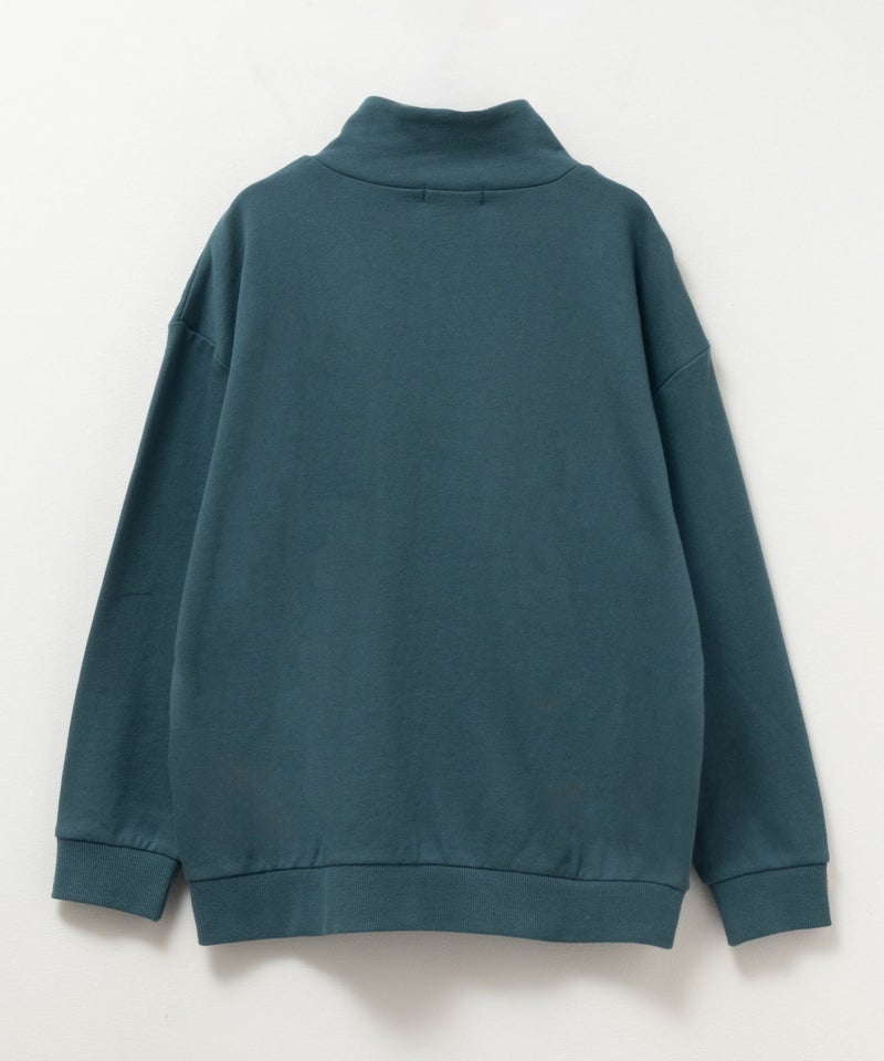 NAVY USコットンハーフジップトレーナー キッズ商品画像-5