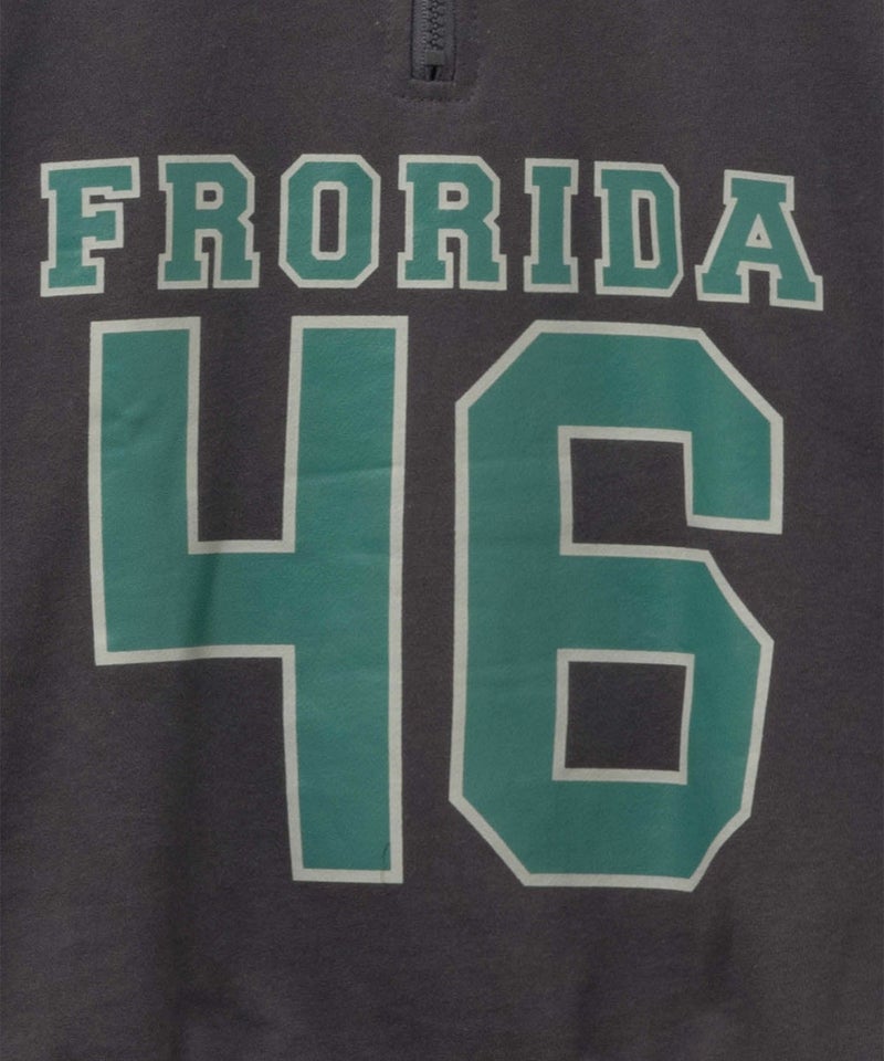 NAVY USコットンハーフジップトレーナー キッズ商品画像-6