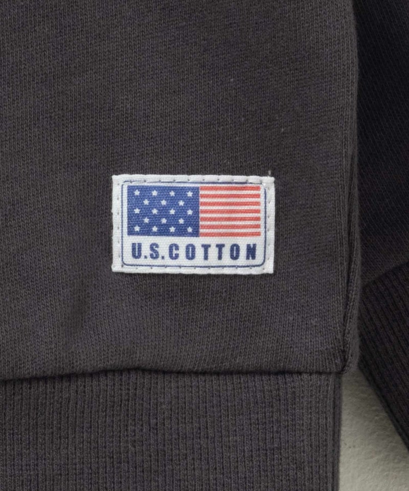 NAVY USコットンハーフジップトレーナー キッズ商品画像-8