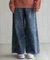 NAVY デニムワイドパンツ キッズ商品サムネイル-4