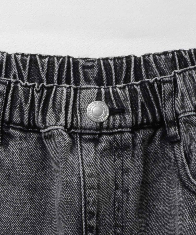 NAVY  デニムワイドパンツ キッズ商品画像-19