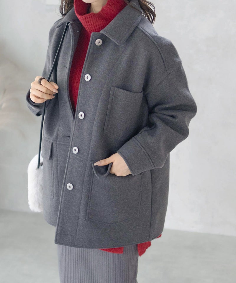 HusHusH 裏リブコート レディース商品画像-4