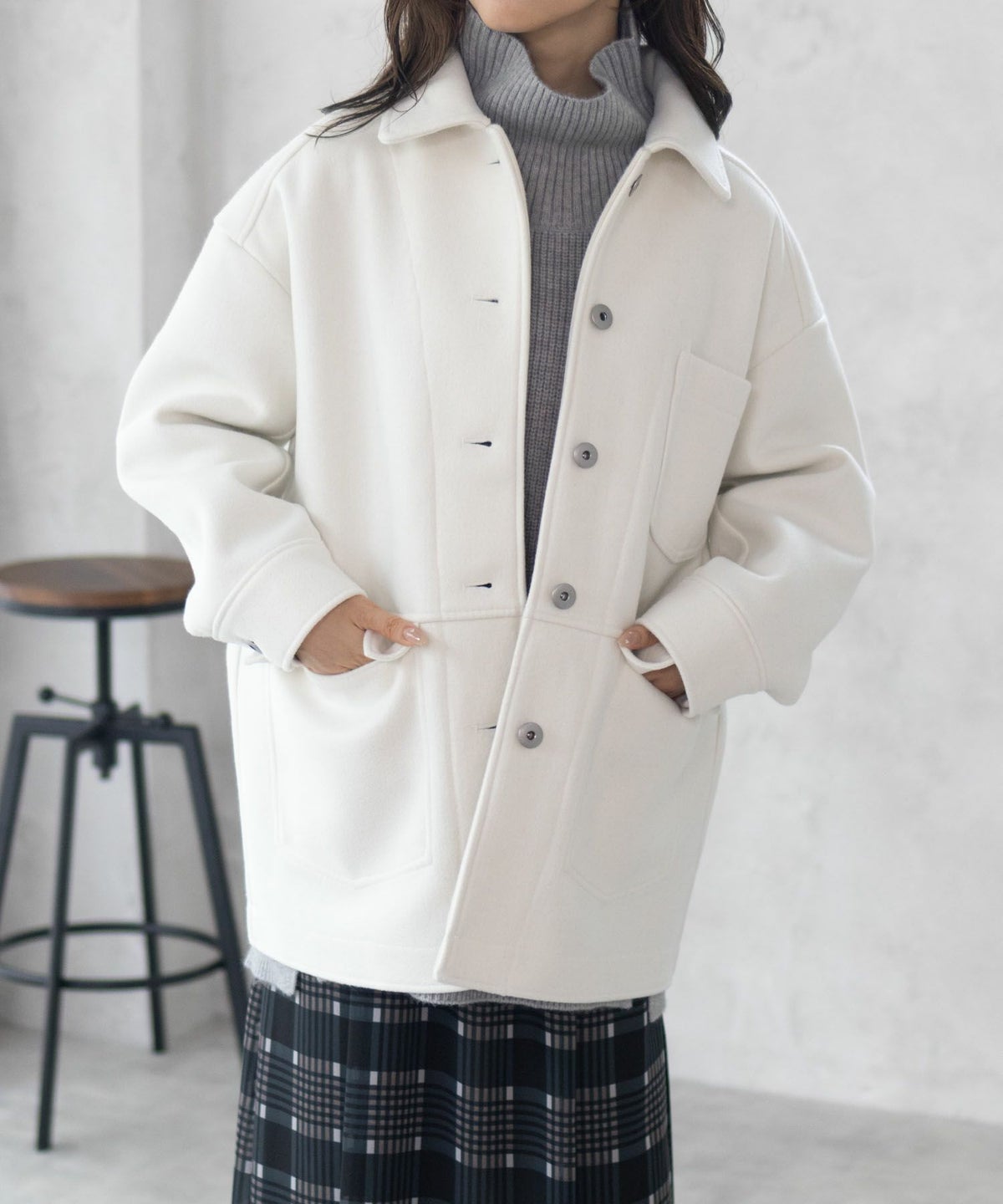 HusHusH 裏リブコート レディース