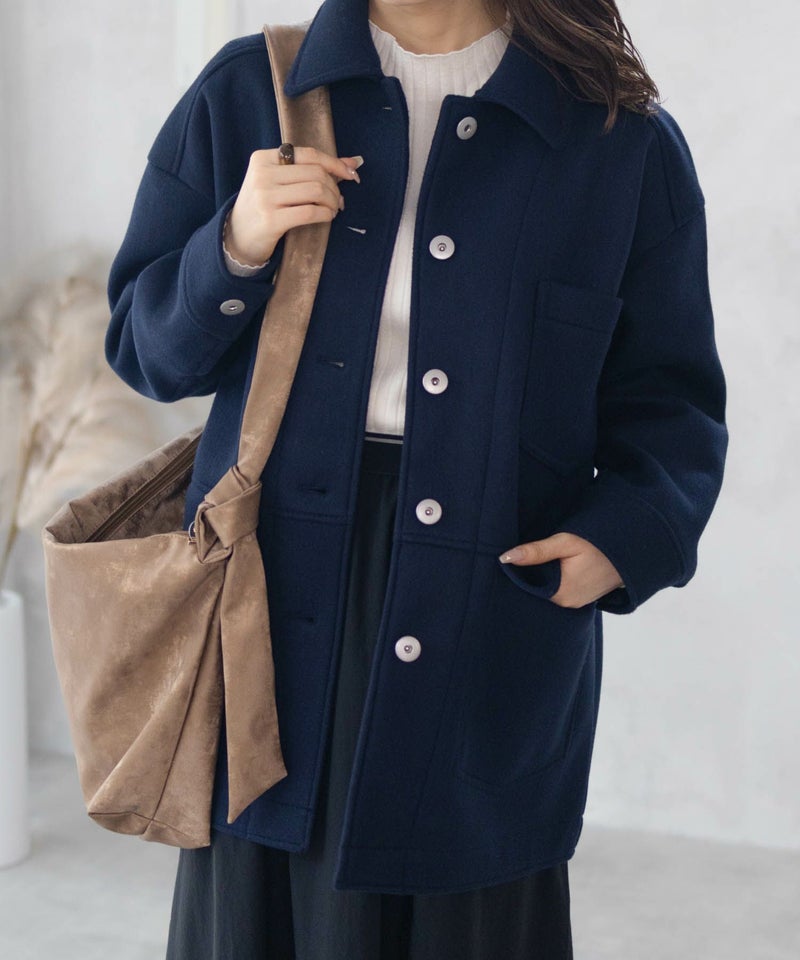 HusHusH 裏リブコート レディース商品画像-17