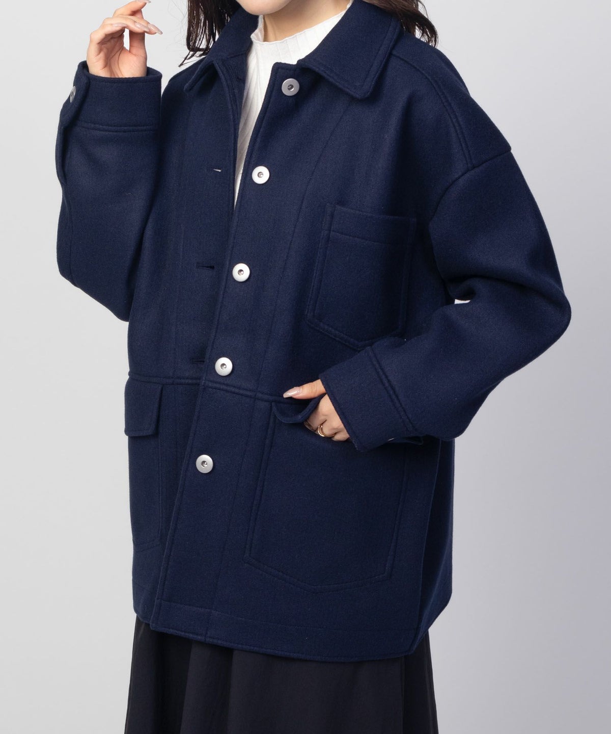 HusHusH 裏リブコート レディース