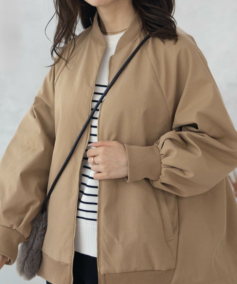 [期間限定価格]HusHusH  AラインシルエットMA-1タイプジャケット レディース商品画像-5