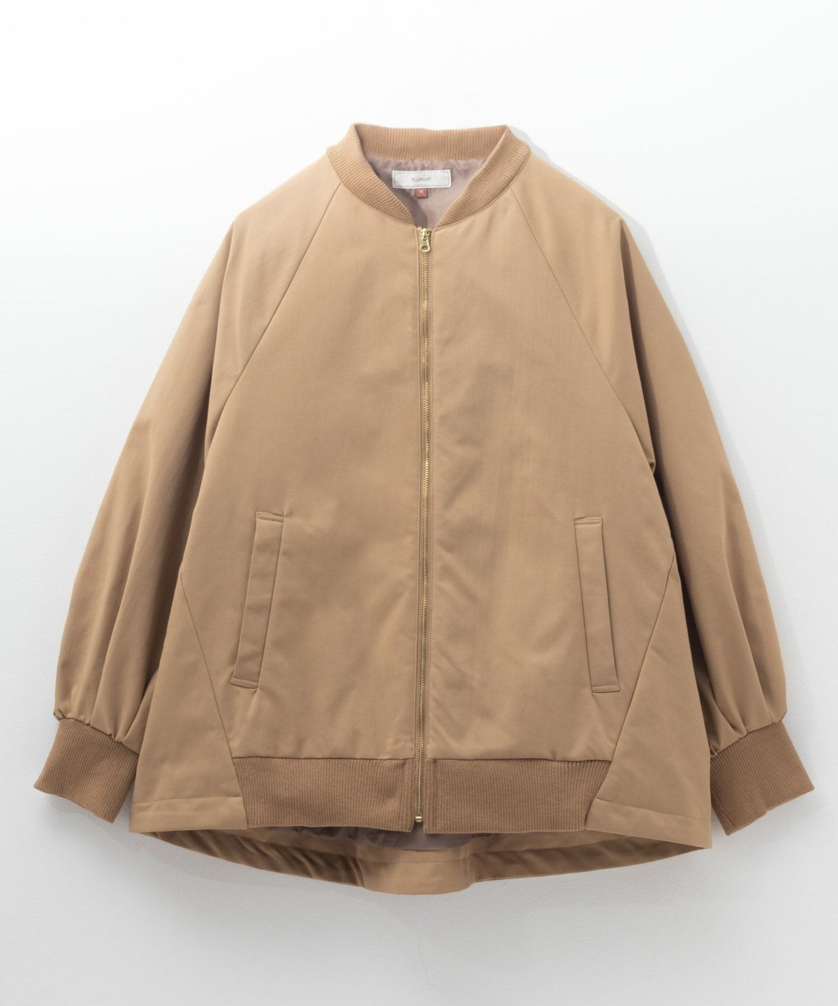 HusHusH AラインシルエットMA-1タイプジャケット レディース