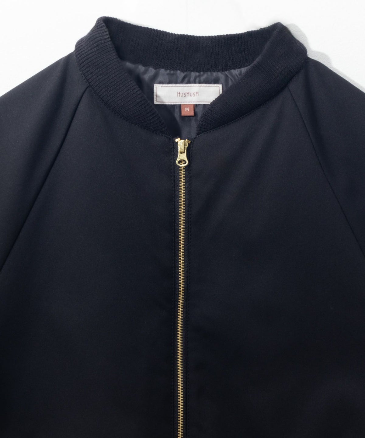 HusHusH AラインシルエットMA-1タイプジャケット レディース