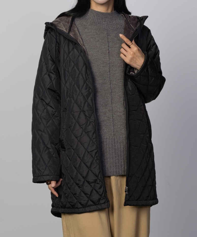 [期間限定価格]CONVERSE  キルト中綿フードジャケット レディース商品画像-12