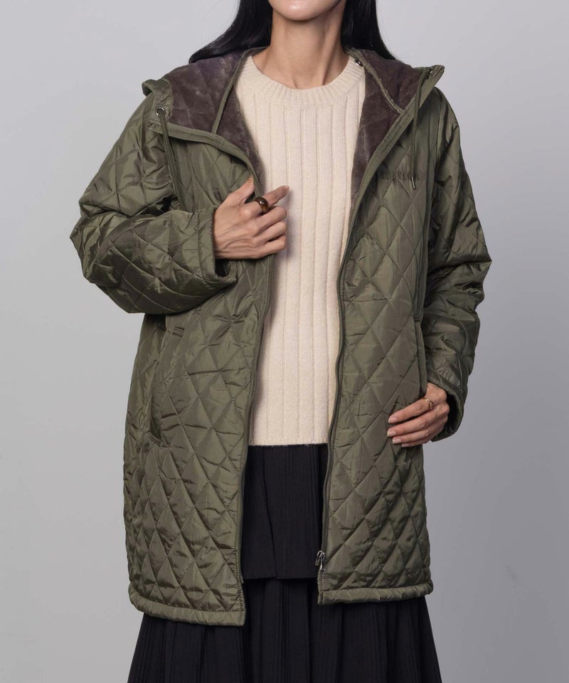 [期間限定価格]CONVERSE  キルト中綿フードジャケット レディース商品画像-13