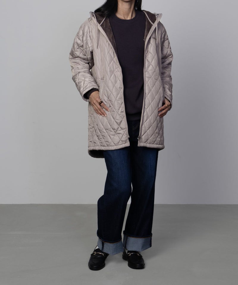 [期間限定価格]CONVERSE  キルト中綿フードジャケット レディース商品画像-15