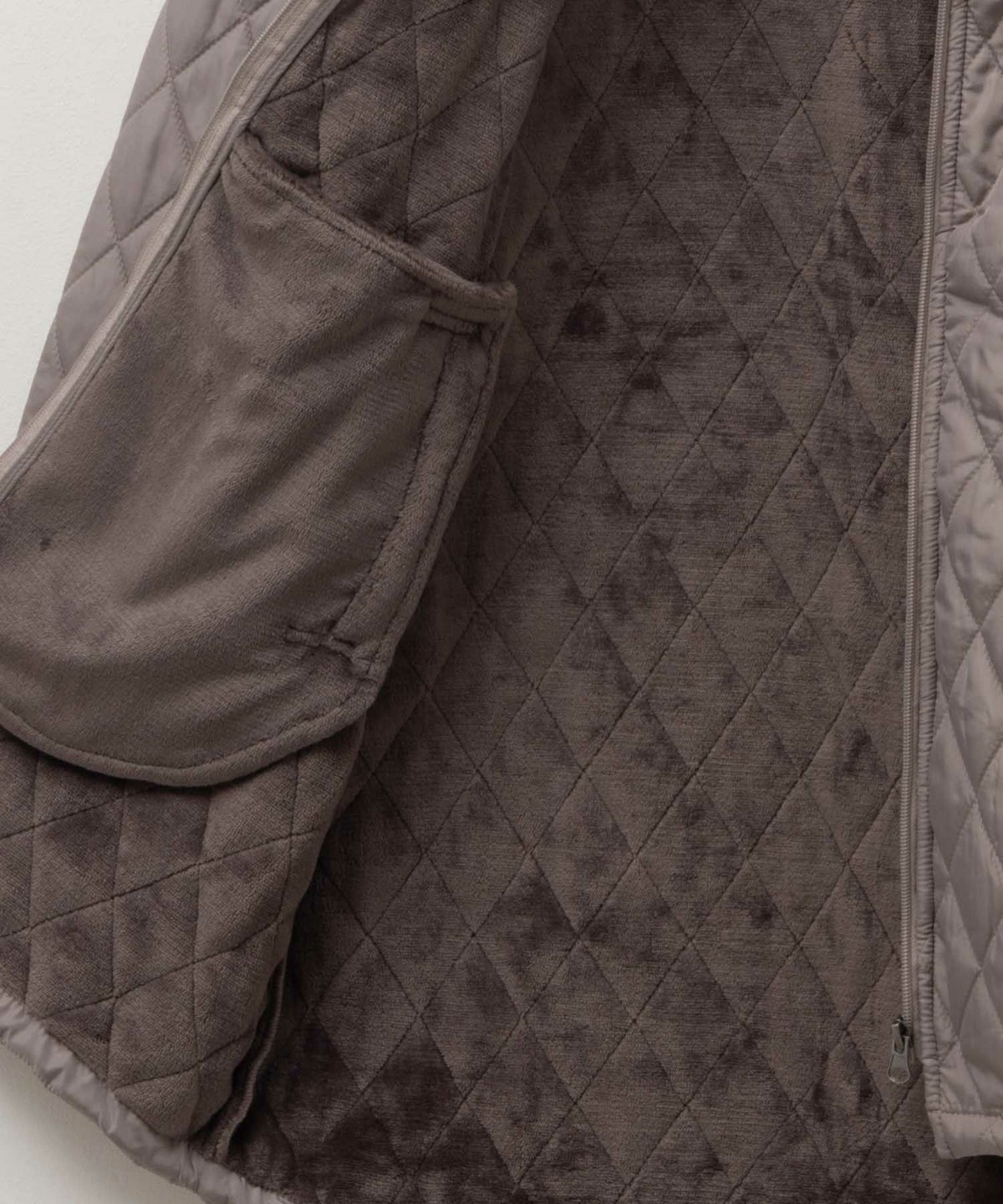 CONVERSE キルト中綿フードジャケット レディース