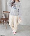 [期間限定価格]Tom and Jerry サガラ刺繍ルーズトレーナー レディース商品サムネイル-17