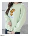 [期間限定価格]Tom and Jerry サガラ刺繍ルーズトレーナー レディース商品サムネイル-24
