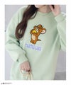 [期間限定価格]Tom and Jerry サガラ刺繍ルーズトレーナー レディース商品サムネイル-25