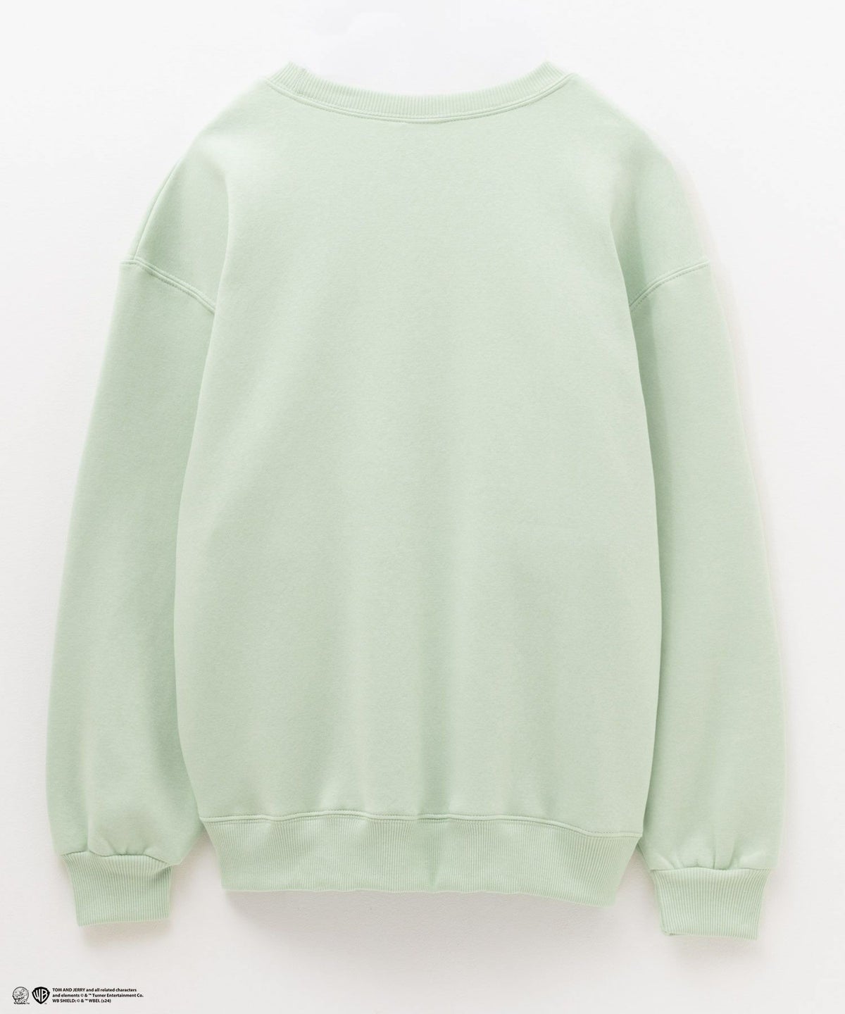 Tom and Jerry サガラ刺繍ルーズトレーナー レディース