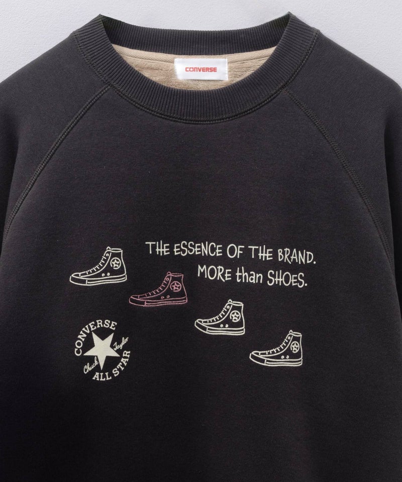 CONVERSE 身頃裏シャギートレーナー レディース商品画像-23