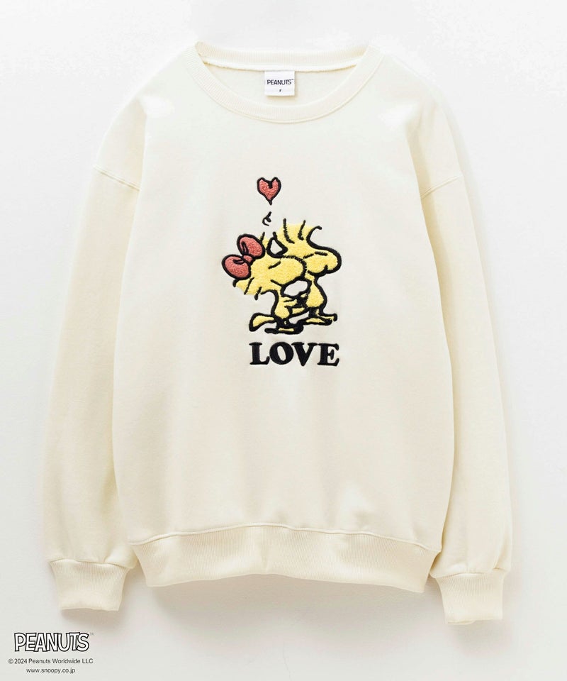 PEANUTS SNOOPY サガラ刺繍ルーズトレーナー レディース商品画像-15