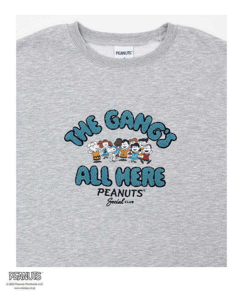 PEANUTS SNOOPY サガラ刺繍ルーズトレーナー レディース商品画像-25