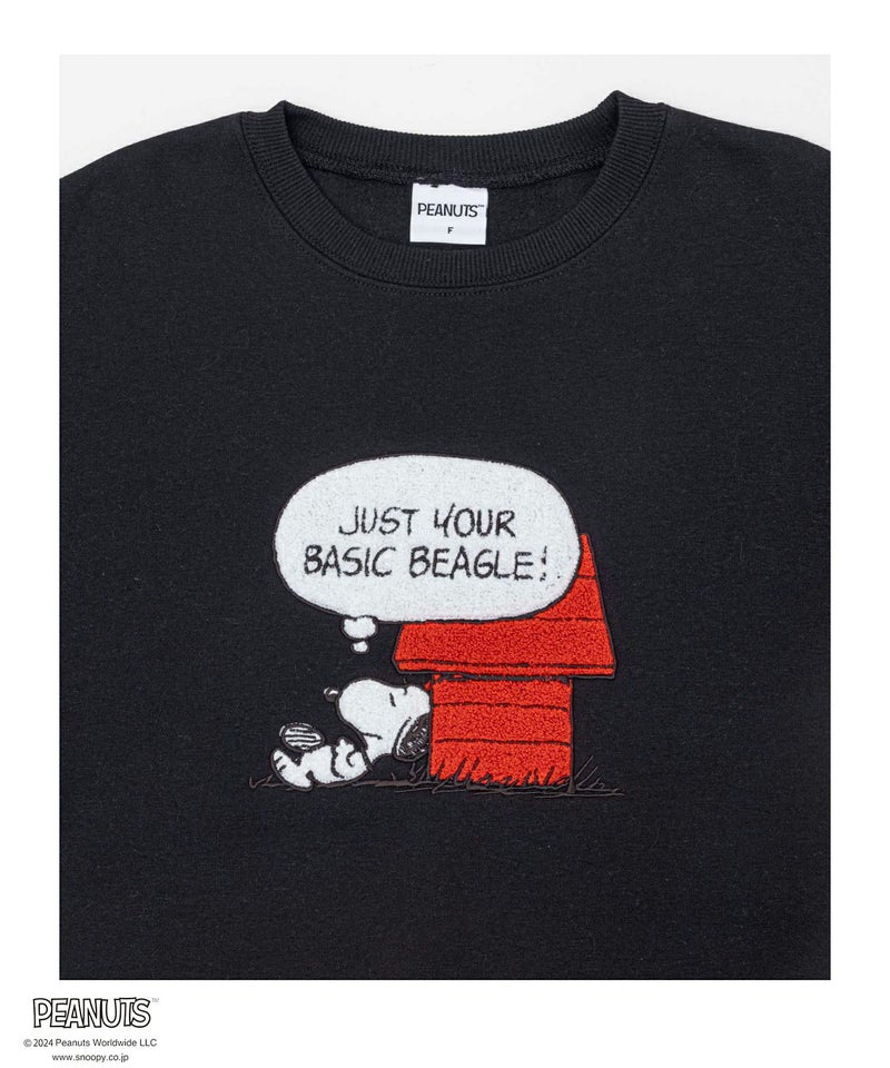 PEANUTS SNOOPY サガラ刺繍ルーズトレーナー レディース商品画像-27