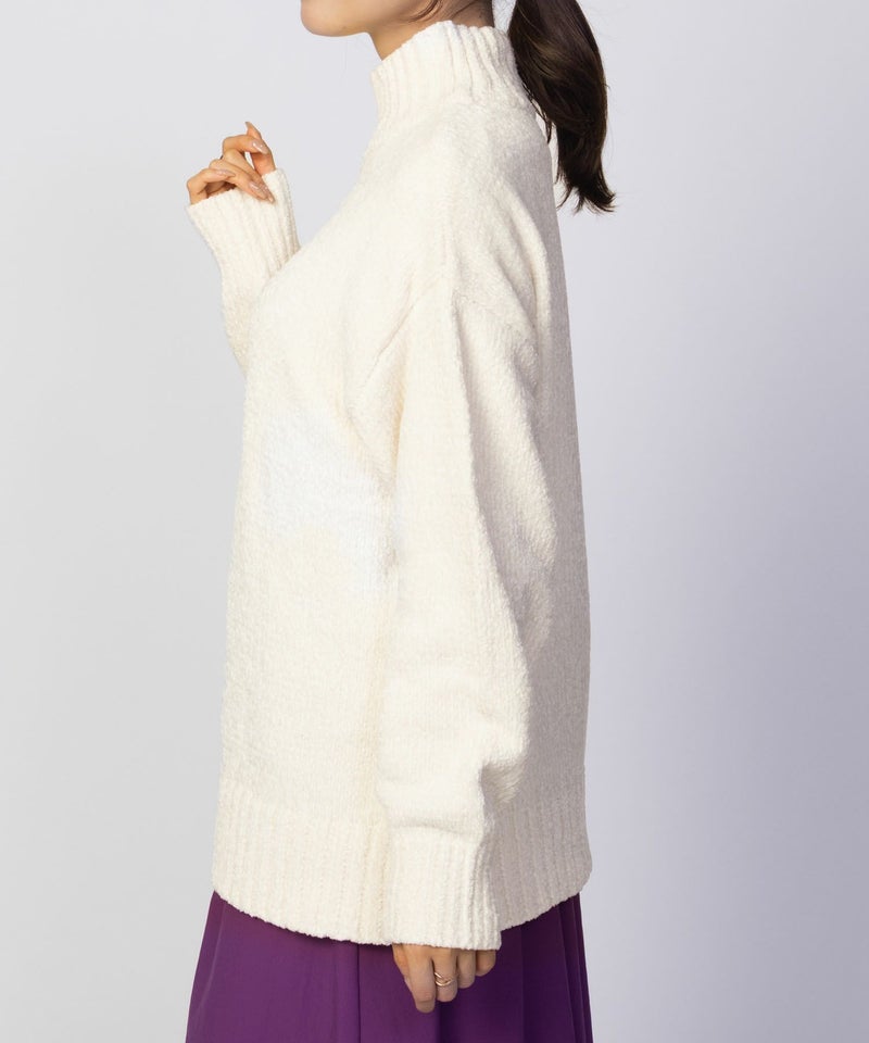 HusHusH モールハイネックプルオーバー レディース商品画像-15