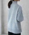 [期間限定knit]HusHusH  モールハイネックプルオーバー レディース商品サムネイル-18
