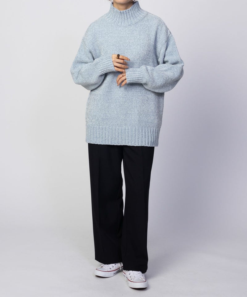 HusHusH モールハイネックプルオーバー レディース商品画像-23